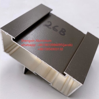 Profile de aleación de aluminio no secundario para ventanas de casamento en Sudáfrica