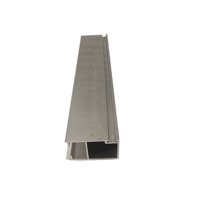 5.8-6.0M longitud de aluminio Keder Rail para el marco de la tienda de corroción resistente acabado de molino