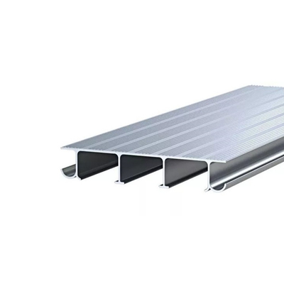 Cumple con los perfiles de extrusión de aluminio de color personalizado estándar de GB para cubiertas de aluminio