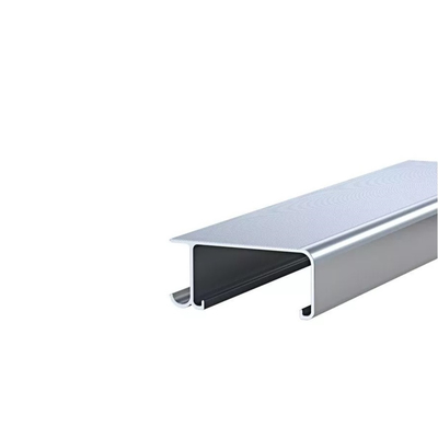Cumple con los perfiles de extrusión de aluminio de color personalizado estándar de GB para cubiertas de aluminio