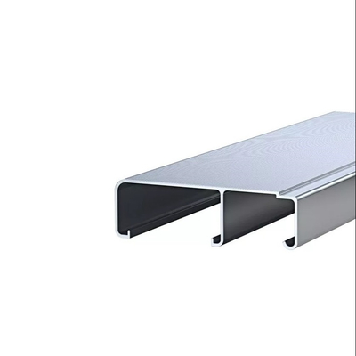 Cumple con los perfiles de extrusión de aluminio de color personalizado estándar de GB para cubiertas de aluminio