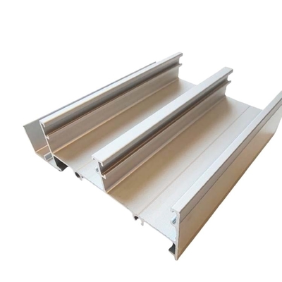 Perfiles de aluminio Temper T5 para ventanas y puertas deslizantes personalizadas en el mercado de México