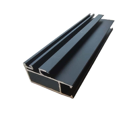 Perfiles de puertas y ventanas corredizas fabricados con aleación de aluminio 6063 con tolerancia de ± 1%