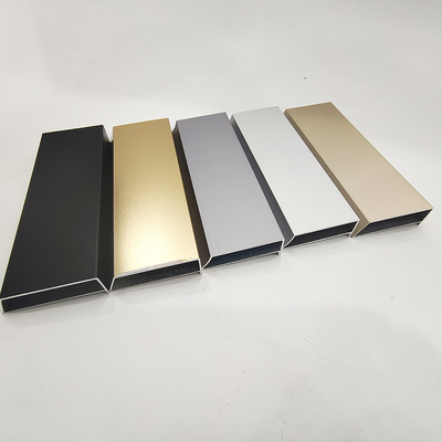 Perfil de aluminio revestido con PVDF para puertas y ventanas plegables en el armario de la cocina Shengxin