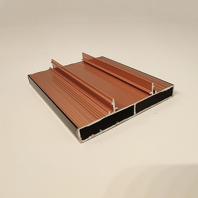 Profil de pared de cortina de aluminio de mullion estrecho de alta resistencia con certificación ISO9001