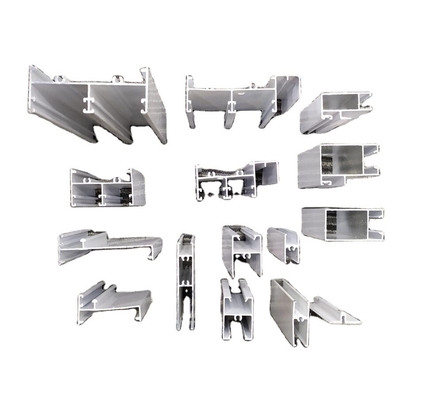 Perfil de aluminio para ventanas y puertas Tolerancia de fabricación ± 3% Largura 5.8-6.0M