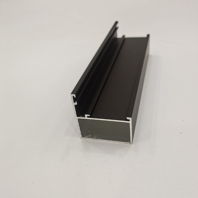 Profile de extrusión de aluminio personalizado certificado ISO9001/ISO14001/ISO18001 para paredes de cortina