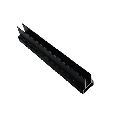 Profiles de aluminio de extrusión de aluminio con marco de aluminio para puertas correderas de vidrio y ventanas