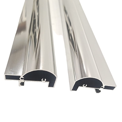 Profile de cocina de aluminio de acabado de molino con anodizado/revestimiento en polvo/acabo de grano de madera
