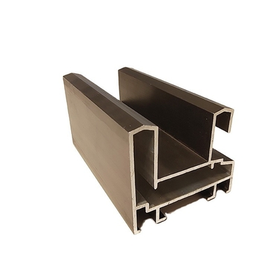 Porte Ventana Foshan Gray Powder Coating Aluminio Profiles de aleación de extrusión para los países de África Occidental