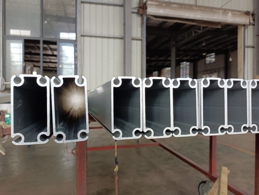 Perfil de ranura en T de aluminio para el marco de puertas y ventanas hecho de malla de pantalla de fibra de vidrio