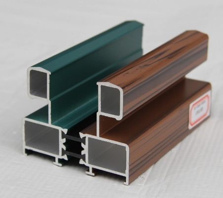 6063 T5 Perfil de aluminio para aislamiento térmico Puerta corredera y ventana de Shengxin