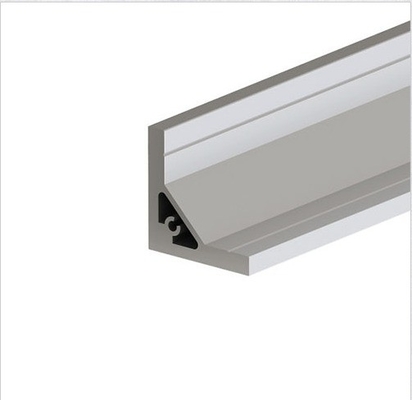 Perfil de extrusión de aluminio revestido en polvo de la serie 6000 para ventanas y puertas personalizadas