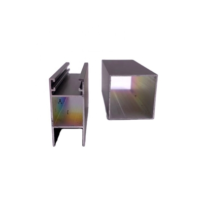 Perfil de extrusión de aluminio revestido en polvo de la serie 6000 para ventanas y puertas personalizadas