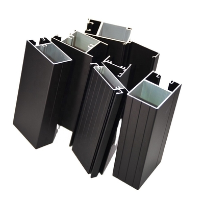 Perfil de marcos de ventanas de aluminio de color personalizado para puertas y ventanas en Sudáfrica