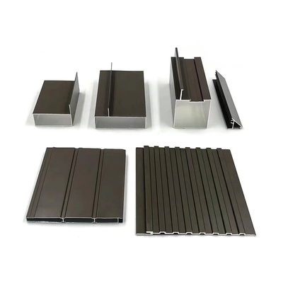 Perfil de marcos de ventanas de aluminio de color personalizado para puertas y ventanas en Sudáfrica