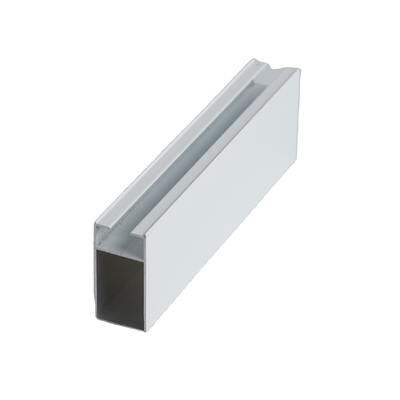 Perfil de aluminio para barandillas de vidrio de la serie 6000 de grado y espesor personalizado