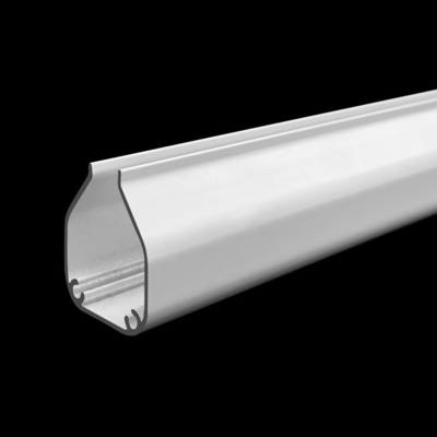 Sombra de rollo ciega de aluminio para ventanas con pista de cortina de perfil de aluminio