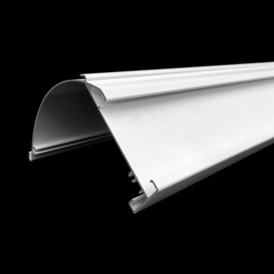 Perfil de aluminio personalizado para el gabinete de cocina T3-T8 Proceso de perforación de temperatura y perforación