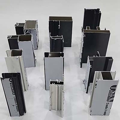 Profiles de aluminio para ventanas para decoración Catálogo de estilo aleación 6063/6061/6005/6060 T5/T6