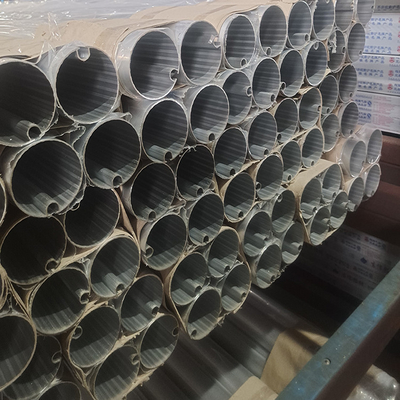6063 T5 Perfil de extrusión de aluminio para perfiles de ventanas cuadradas y colores personalizados