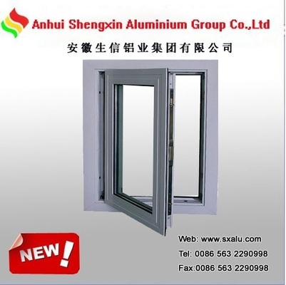 Puertas de construcción de edificios y ventanas de aluminio con perfiles de colores personalizados