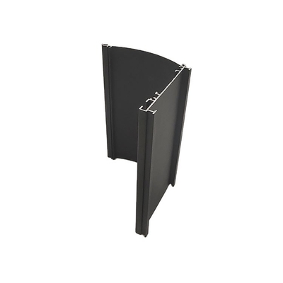 Profile de aluminio para ventanas y barandillas de cortinas de forma cuadrada 6061/6060/6063/6082