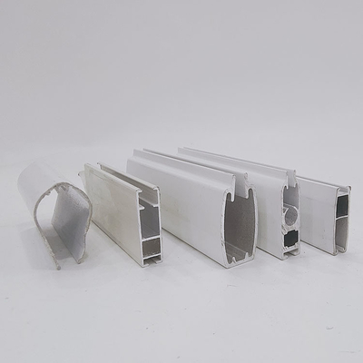Profile de aluminio para ventanas y barandillas de cortinas de forma cuadrada 6061/6060/6063/6082