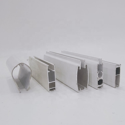 Perfil de aluminio de ventana corredera para Shengxin 6063 T5 en blanco plata champán negro