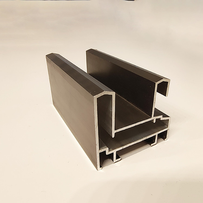 Reel deslizante de marco de aluminio para ventanas y puertas de perfil de aluminio de la serie 6000