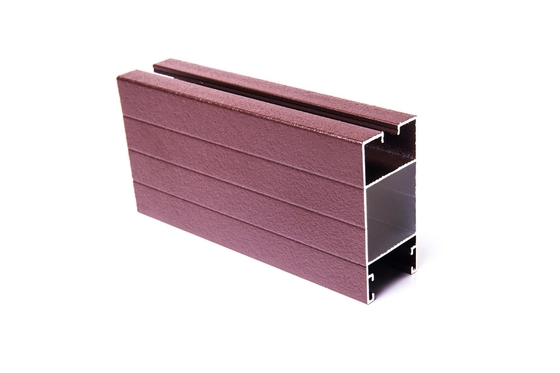 Perfil de grano de madera Aluminio para decoración interior y exterior es tolerancia de aleación ± 1%