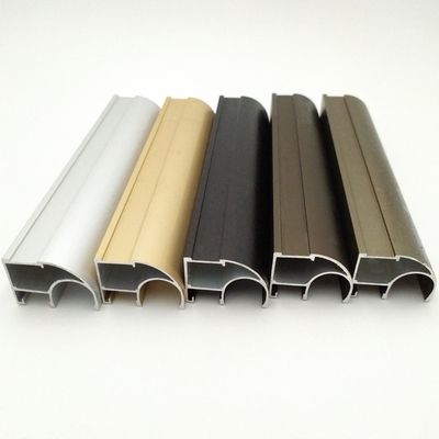 Profiles de ventanas correderas de aluminio anodizado con certificación ISO9001/ISO14001/ISO18001