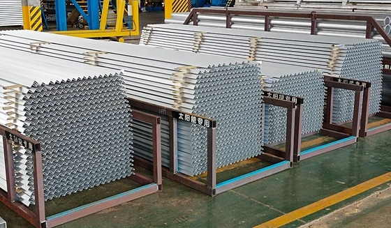Perfil de aluminio personalizado para puertas y ventanas Perfil de marco de aluminio longitud 5.8-6.0M
