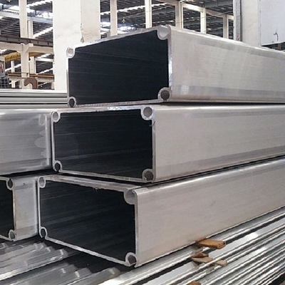 Perfiles de aluminio personalizables para tolerancia de carpa alemana ± 1% espesor 0,8 mm-2,0 mm