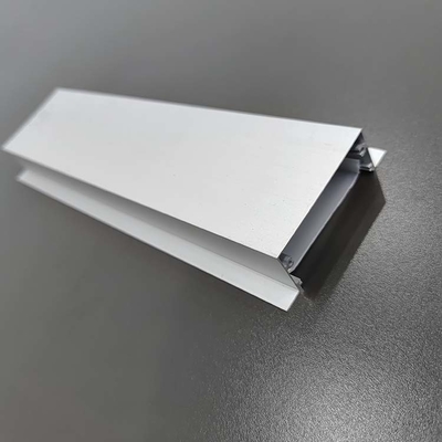 Instalación en ángulo Perfil de canal extrudido de difusor de aluminio para diseño personalizable