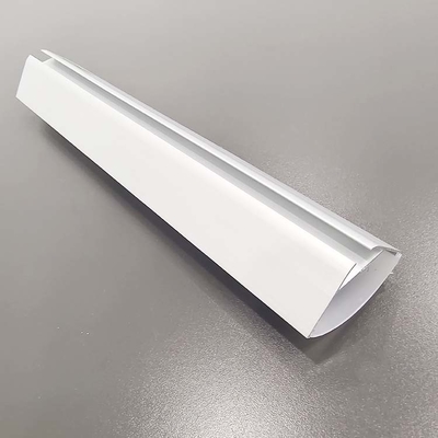 Instalación en ángulo Perfil de canal extrudido de difusor de aluminio para diseño personalizable