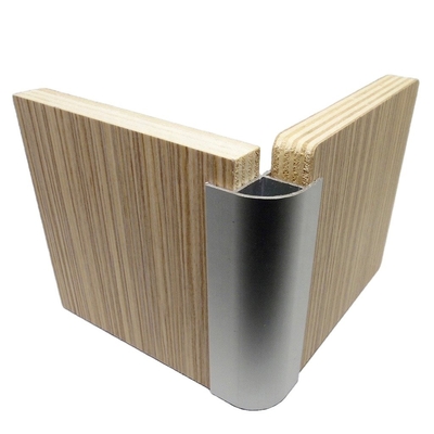 Profile de extrusión de aluminio de ranura T3-T8 T V para perfiles de construcción personalizados