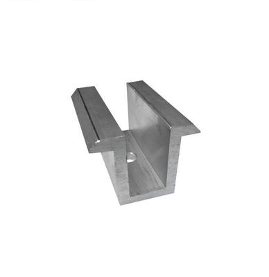 Perfil de aluminio compatible con ventanas y puertas para paneles solares Tolerancia de montaje del marco del panel solar ± 1%