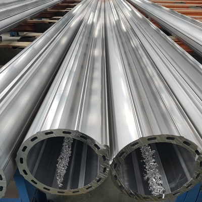 Tubos de aluminio Tubos de aluminio Tubos de mecanizado por CNC Parte de extrusión de aluminio Perfiles de extrusión 5.8-6.0M longitud