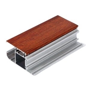 Perfiles de aleación de aluminio 6063 6061 personalizados para gabinetes de cocina muy Puertas y ventanas