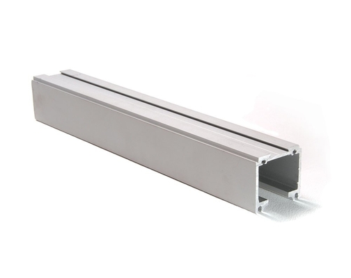 Profiles de aluminio de grano de madera por electroforesis para cercas de aluminio de color champán
