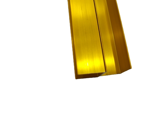 Perfil de aluminio personalizado para el armario Puerta de vidrio para edificios arquitectónicos