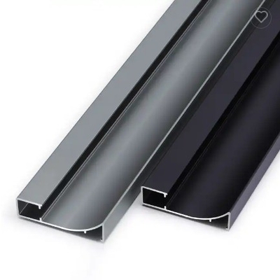 Perforación de perforación de precisión de corte de CNC de aluminio baseboards Led baseboard para tablero de faldas