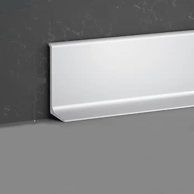 Perforación de perforación de precisión de corte de CNC de aluminio baseboards Led baseboard para tablero de faldas