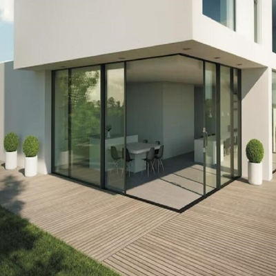 Servicio OEM ODM Profiles de aluminio deslizantes de armario de extrusión para puertas y ventanas