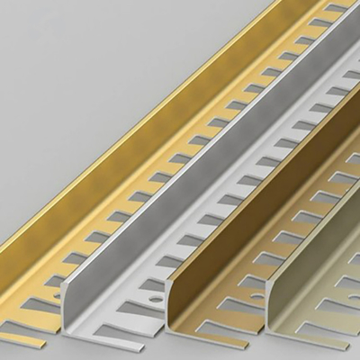 2023 Shengxin Plata Brillante Aluminio Profiles decorativos de nariz de escalera para adornos de suelo
