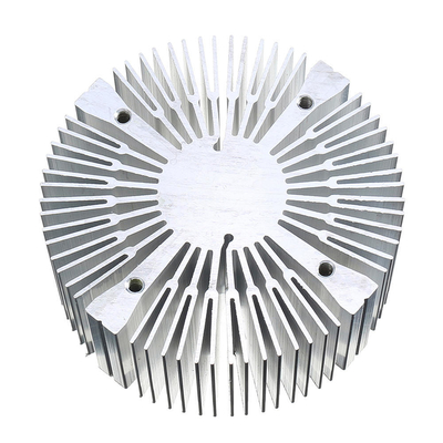 Servicio OEM ODM T5 T6 de aleación de aluminio de perfil de calefacción de radiadores y disipadores de calor