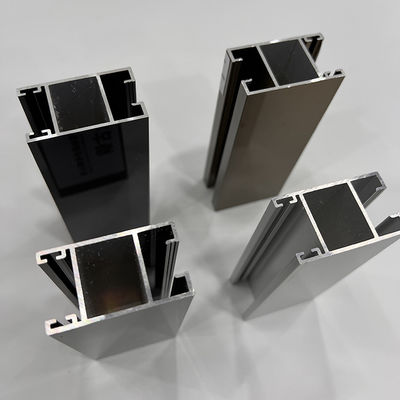 Profiles de extrusión de aleación de aluminio 6063/6061 personalizados para puertas y ventanas