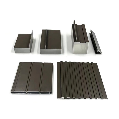 Profiles de los sistemas de ventanas y puertas de aluminio 6063/T5 para el mercado de apartamentos de Sudáfrica