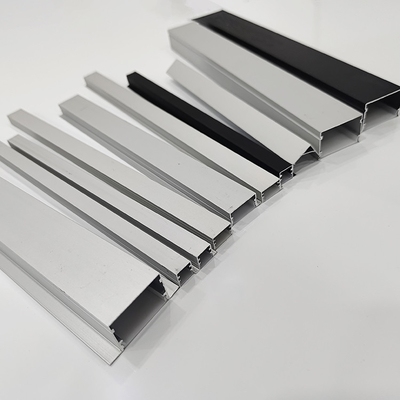 Perfil LED de aluminio para enchufes de suelo T3-T8 Temperatura 0,3 mm espesor personalizado